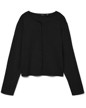 Vero Moda Female Strickjacke VMKRISTI Strickjacke - Schwarz