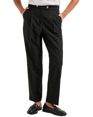 Dorothy Perkins Military Ankle Grazer Trouser - Black