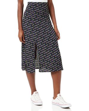 Tommy Hilfiger Tjw Outline Print Skirt - Black