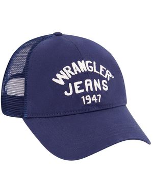 Wrangler Trucker Baseball Cap - Blue