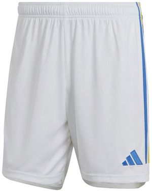 adidas S Lufc H Shorts White Xxl - Blue