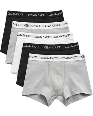 GANT Trunk 5-Pack Boxershorts - Weiß
