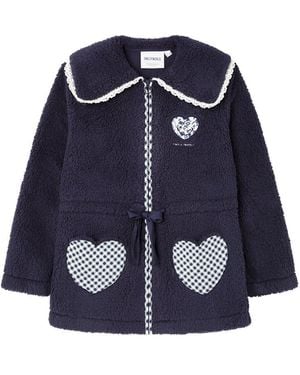 Women'secret Bata Midi Colección Multilicense Cottage Chaleco - Azul