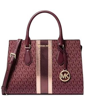 Michael Kors Handtas Voor Sheila Tas Medium - Paars