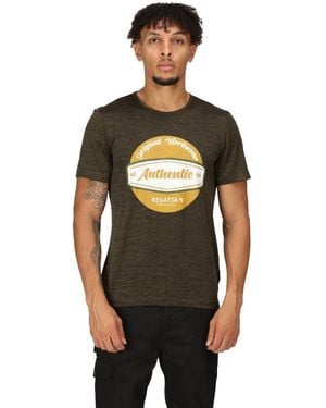 Regatta S Original Sweat Wickng T Shirt Camiseta - Multicolor