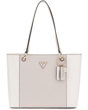 Guess Noelle II Tote Cream White/Taupe - Natur