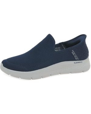 Skechers GO Walk Flex Hausschuh - Blau