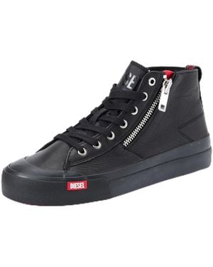 DIESEL _athos S-athos Zip Sneakers_shoes_black_42.5 Eu - Blue