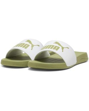 PUMA Popcat 20 Slide Sandal - Green