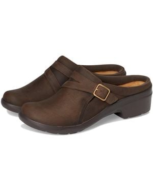 Clarks Angie Braley Mule - Brown