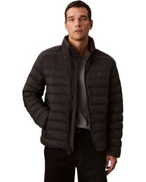 Calvin Klein Jeans Ls Nyln Md Wt Hdd F Lv04rc511g Jassen - Zwart