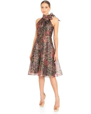 Black Halo Audrey Dress - Multicolor
