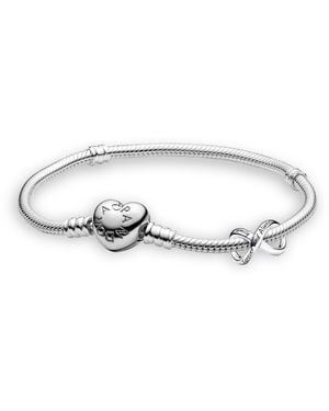 PANDORA Parure Argent Sterling 925 28922-18 18 cm - Noir