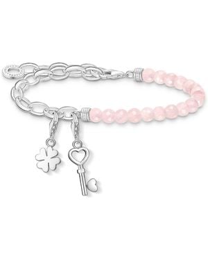 Thomas Sabo Sabo Schmuck Set Armband Charm Anhänger 925 Sterlingsilber SET0612-034-9-L17 - Mettallic
