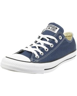 Converse S All Star Ox Plimsolls Trainers Blue 13 Uk