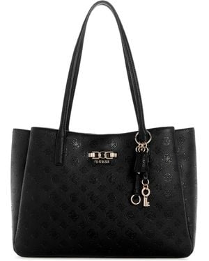 Guess Anise Multi Compartment Tote - Black