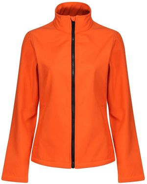 Regatta S Ablz Printable Softshell Jacket Magma - Orange