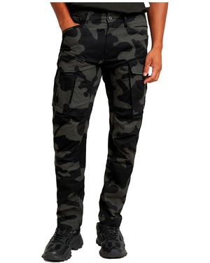G-Star Rovic 3D Straight Tapered Jeans Pantalones - Negro
