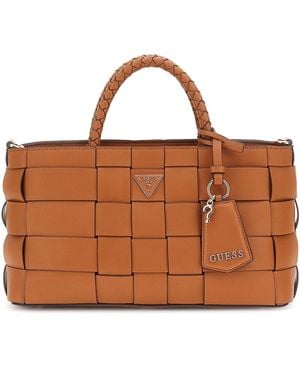 Guess Maylee Girlfriend Satchel Caramel - Bruin