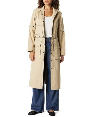 The Drop Convertible Utility Coat By @takkunda - Natural