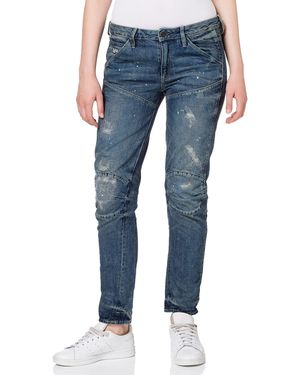 G-Star 5620 Elwood 3d Lage Taille Boyfriend Jeans - Blauw