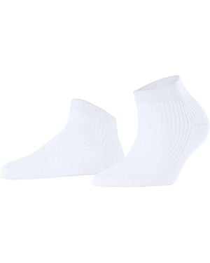 FALKE Shiny W Sn Viscose Low-cut Plain 1 Pair Trainer Socks - White