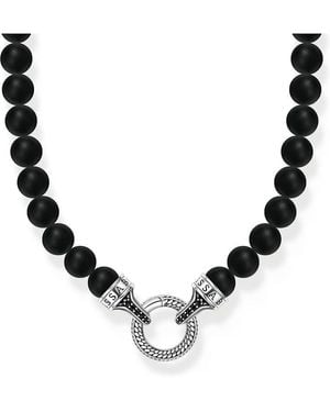 Thomas Sabo Collana ossidiana in argento - Neutro