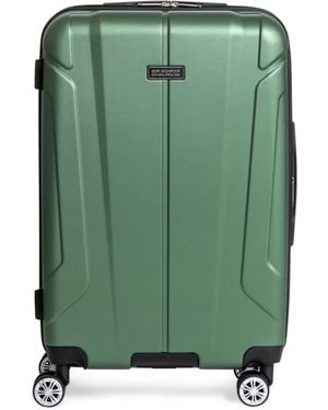 Ben Sherman Spinner Travel Upright Luggage Hereford - Green
