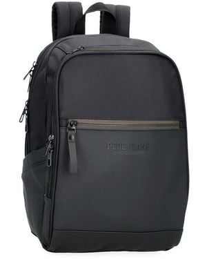 Pepe Jeans Joumma Bags Sail Up Rugzak Voor Laptop - Zwart