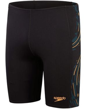 Speedo S Tech Pnl Jammers Black/orange 38