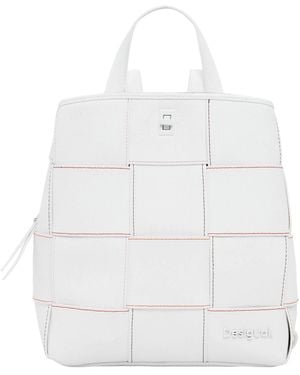 Desigual Yoko Sumy Mini Backpack White - Blanc