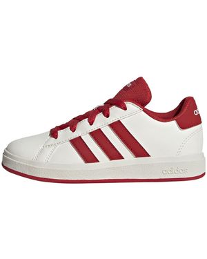 adidas Kind Grand Court Lifestyle Tennis Lace-up Shoes - Roze