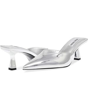 Steve Madden Mod Mule - White