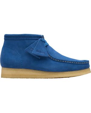 Clarks S Wallabee Boot Low Boot - Blue