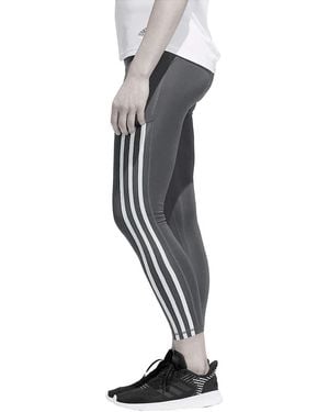 adidas S 3 Stripe 7/8 Tights - Black