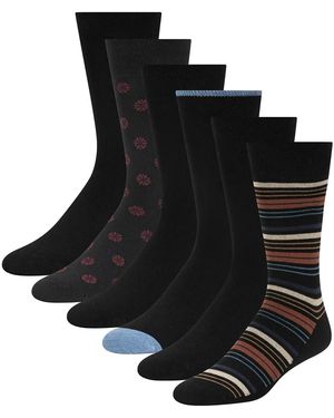 Ted Baker 6 Pairs Of Socks - Black