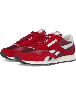 Reebok Classic Nylon Sneaker - Red