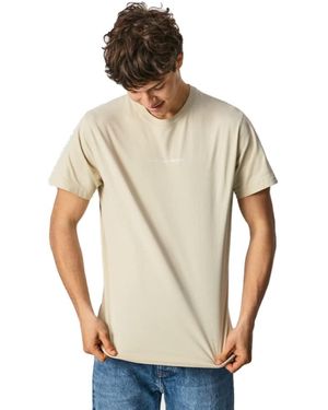 Pepe Jeans Andreas T-Shirt - Natur