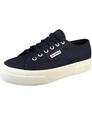 Superga Platform 2740 Sneakers Color : Navy - Blue