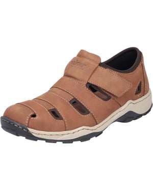 Rieker Halbschuhe 08067 - Braun