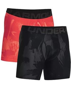Under Armour Tech 6in Boxerjock - Black