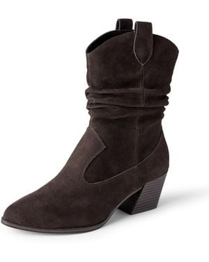 Amazon Essentials Western Fashion Boots - Black