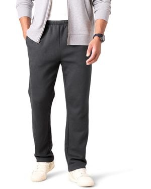 Amazon Essentials Pantalones Deportivos de Forro Polar con Parte Inferior Abierta - Gris