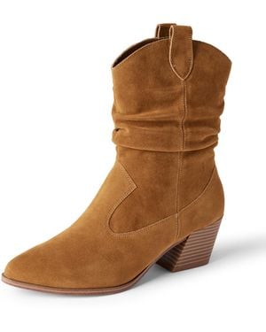 Amazon Essentials Western Fashion Boots - Brown