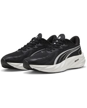 PUMA Velocity Nitro 4 Trainers S Road Running Shoes Black/white 9 Uk