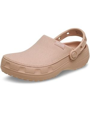 Crocs™ Zoccoli classici unisex per adulti in tela artigianale per uomini e donne - Rosa