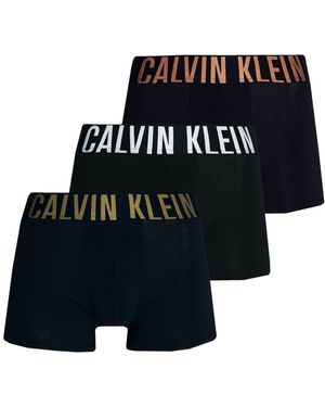 Calvin Klein Tripack Boxers Coton Stretch - Noir