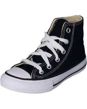 Converse Youths Chuck Taylor All Star Hi Shoes - Noir