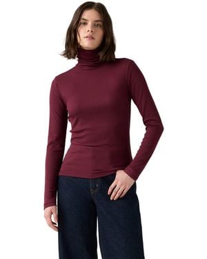 Levi's Dreamy Turtleneck Camicia - Rosso