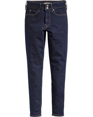 Levi's 711 Double Button Cast Shadows - Blue